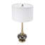 Lampe de table avec tambour en verre D15x29 "(assemblage de l'abat-jour requis)