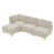 Beige Polyester est en rupture de stock