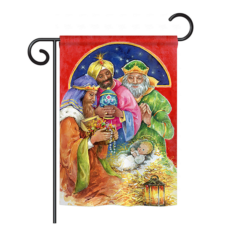 Double Sided Polyester, 18.5" H x 13" W