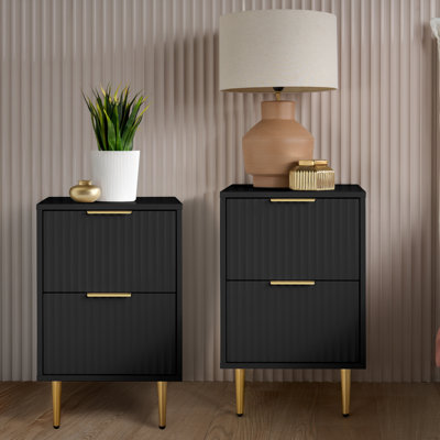 40 cm W Bedside Table