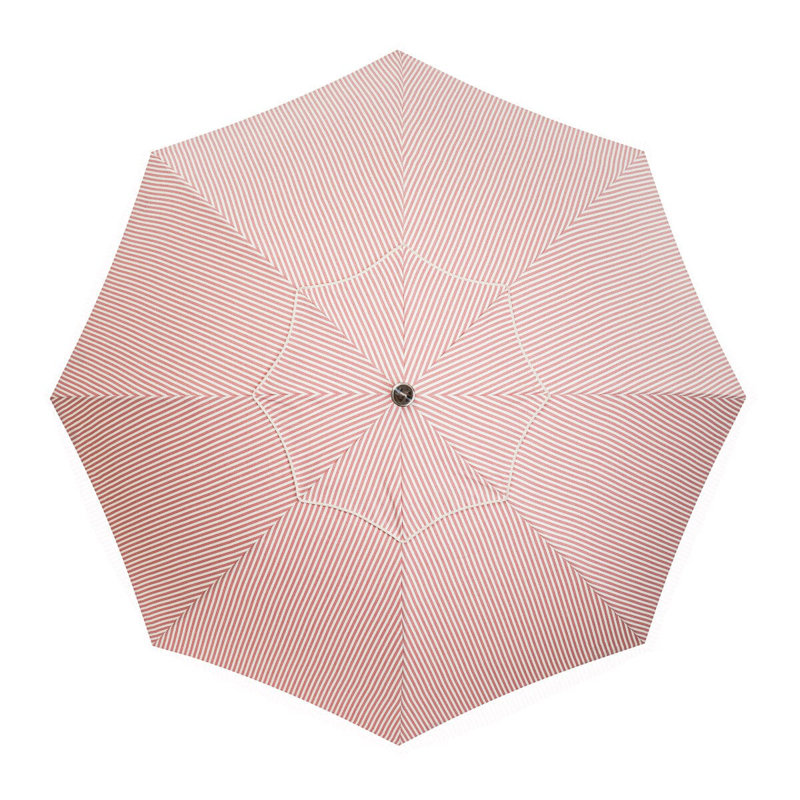 Patio 90'' W Umbrella, Pink/White Striped