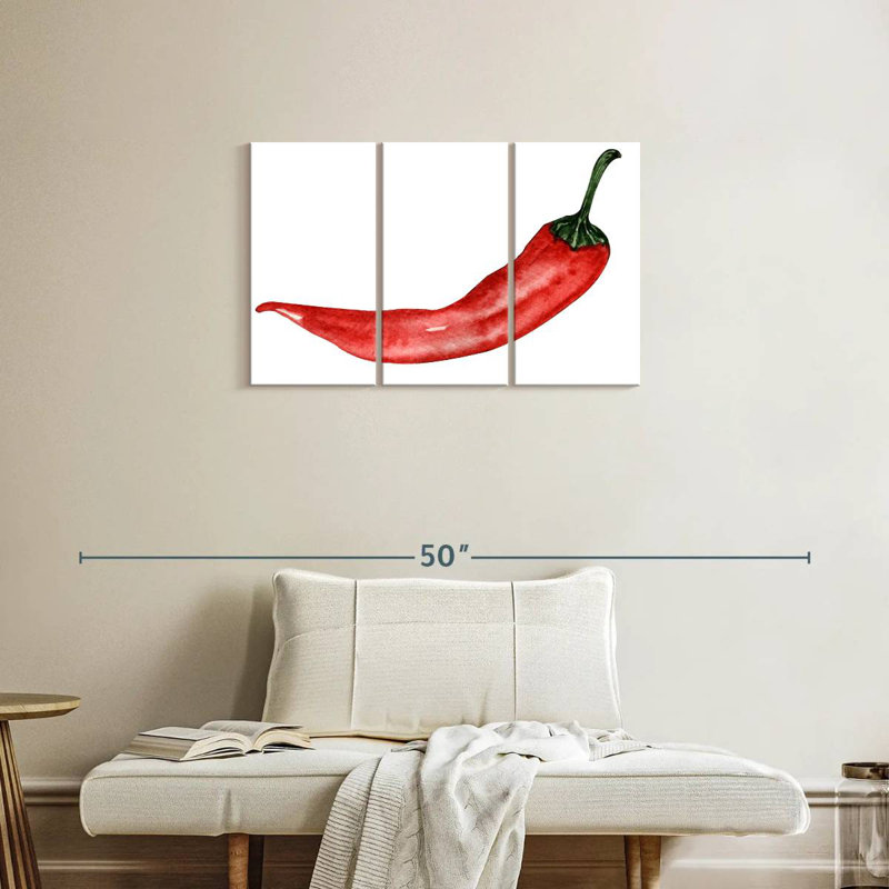 Chili Pepper, 20" H x 33" W