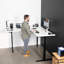 Bureau en coin VIVO Electric 77 po x 71 po, série 3E7B-93885690