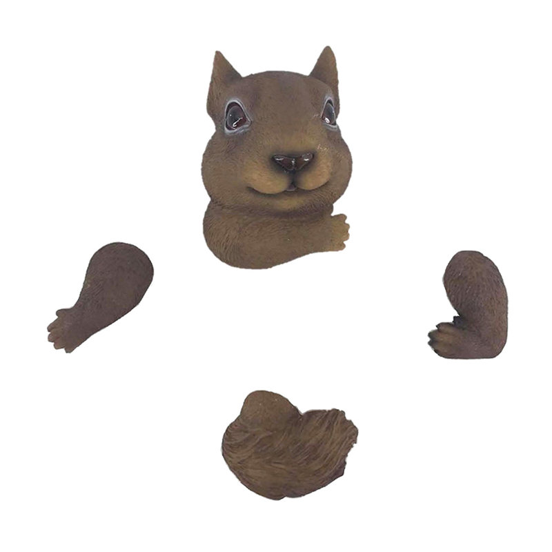 «Squirrel in the Tree Garden», art