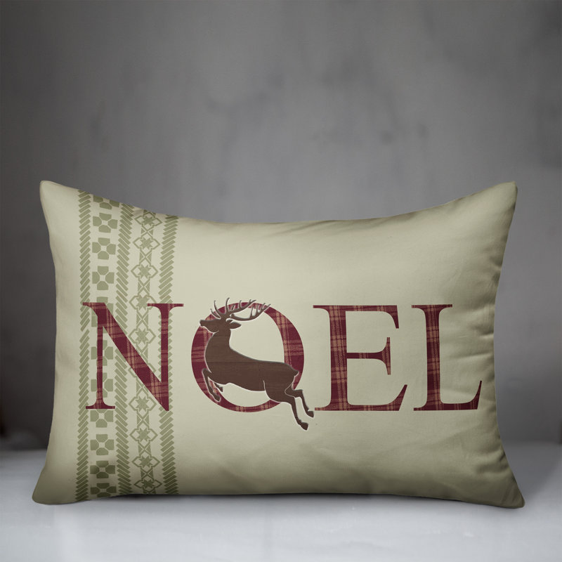  Coussin Noel, Housse de coussin seulement - sans coussin