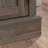 File Credenza With Adjustable Shelf, Brown Finish