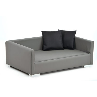 Faux Leather Pet Bed