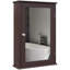 Armoire de salle de bain avec miroir, armoire à pharmacie murale avec tablettes