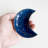Small Moon Jewelry Dish, Decorative Ceramic Trinket Tray For Vanity