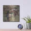 Art mural en métal luxueux «Open Season Outfitter» par Art Licensing Studio, 12 po x 12 po-115220839