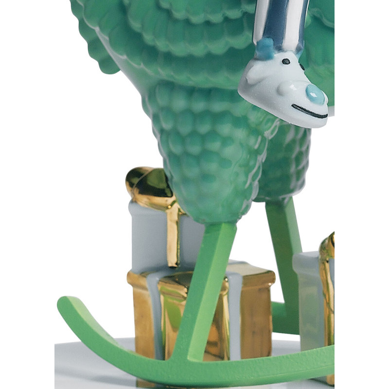 The Rocking Chicken Ride Figurine