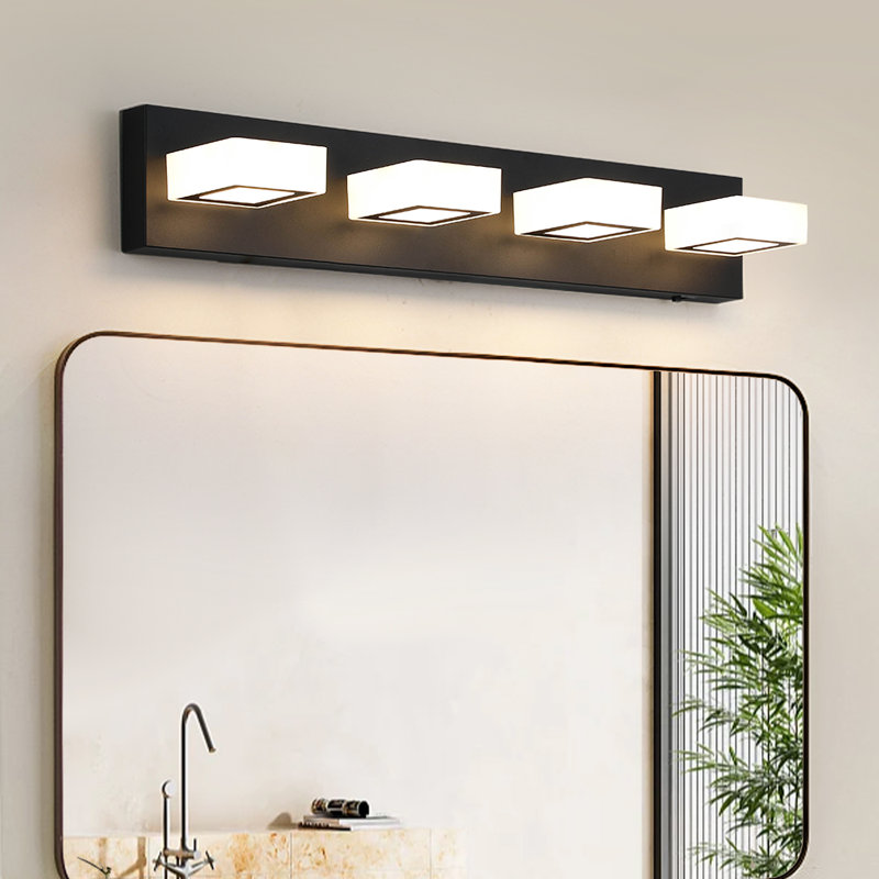 Modern Bathroom Light Vanity Lighting Fixtures for Mirror 3 CCT Adjustable, 4