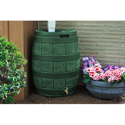 50 gallons Baril de pluie en plastique
