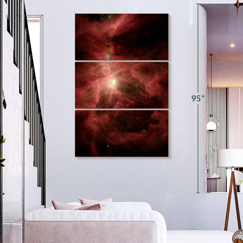 Oberle Orion Nebula, 45" H x 28" W