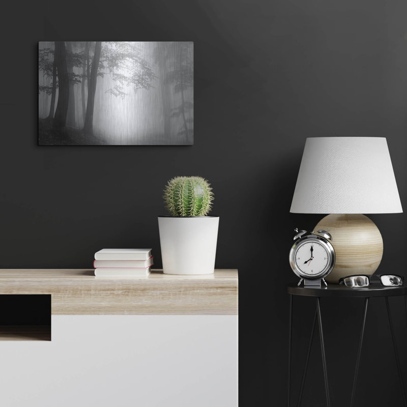 «Woods 1» par Photoinc Studio, art mural en métal, H 16 po x l 24 po
