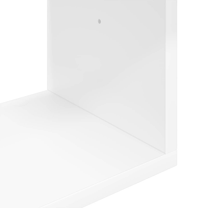  Wall Shelf with Shelf Wall-mounted with Storage Engineered Wood Home