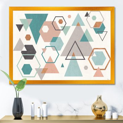 " Geometric Hexagons Pattern VI "