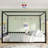 Sunshade Floor Bed with Iron Frame, Fence-Style Guardrails, and Low-Profile Design for Modern Bedrooms-1933473591