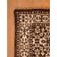 Tapis intérieur brun beige en laine noué à la main-129599095