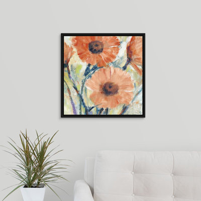 «Flowers in Bloom II», peinture sur toile