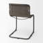 Chaise d'appoint rembourrée en cuir Otelia-1100267525
