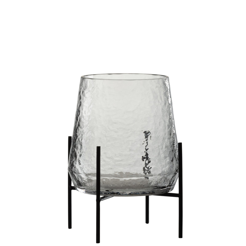 Yazzie Glass Table Vase 1, 25cm H x 19.5cm W x 19.5cm D