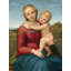 Art sur toile tendue Alcott Hill® Raffaello, titré: La petite Madone Cowper-1884638349