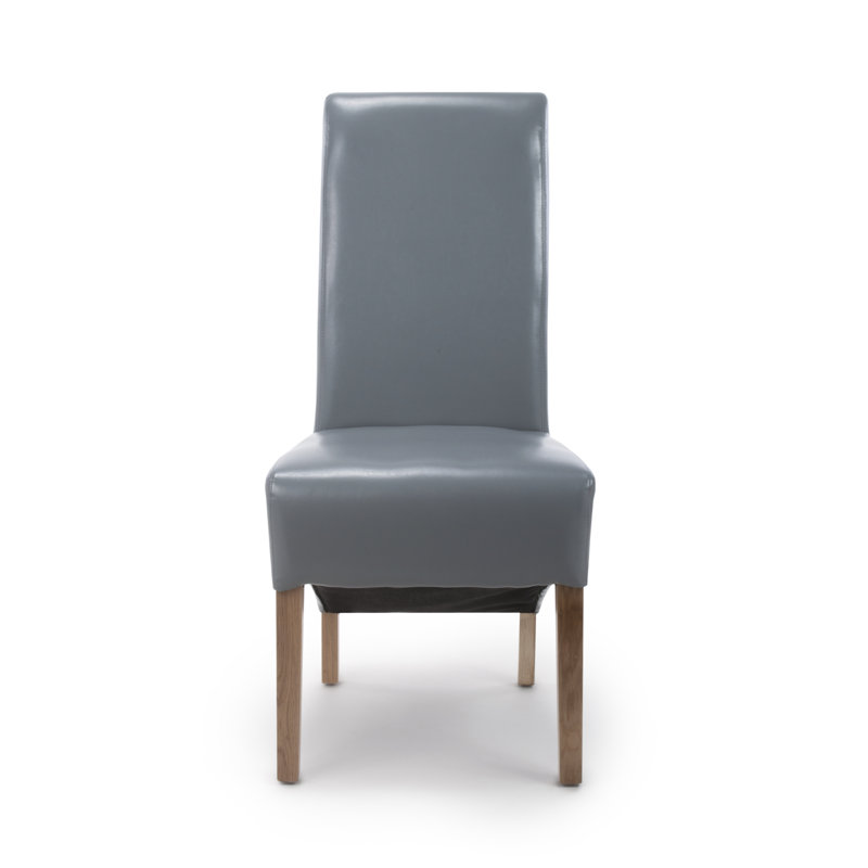 Boylston 116.8cm H Upholstered Side Chair, Grey