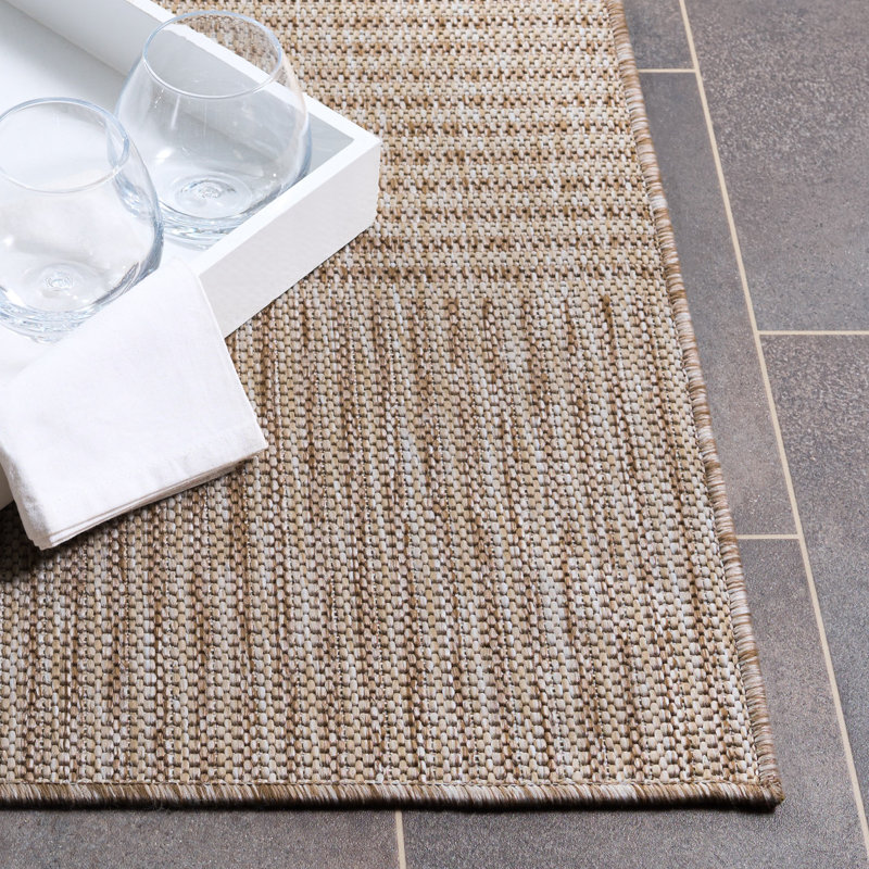 Beach House Power Loom Performance Oriental Indoor/Outdoor Rug, 5'-3" x 7'-6" Rectangle