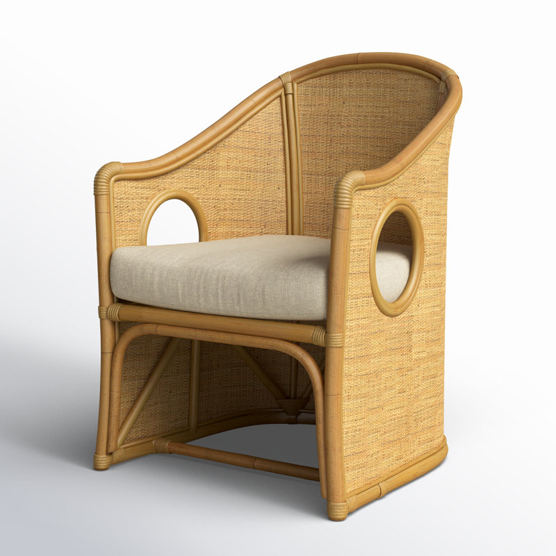 Iliad Wicker Patio Chair with Cushions