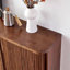 Buffet de rangement rétro et simple en bois massif-1605090910