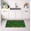 Tapis de cuisine à profil bas Ginger All The Way Green-124316225-124316226