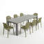 Neufmann 8 - Person Patio Dining Set with , Cushions Included-306565786