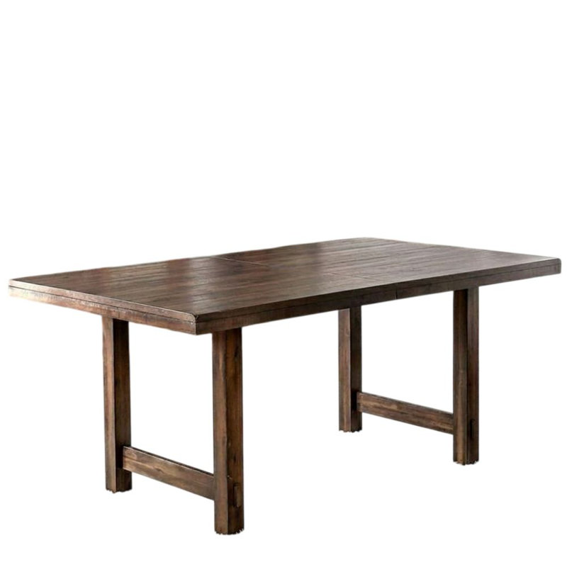 Tavion Walnut Dining Table Seats 6
