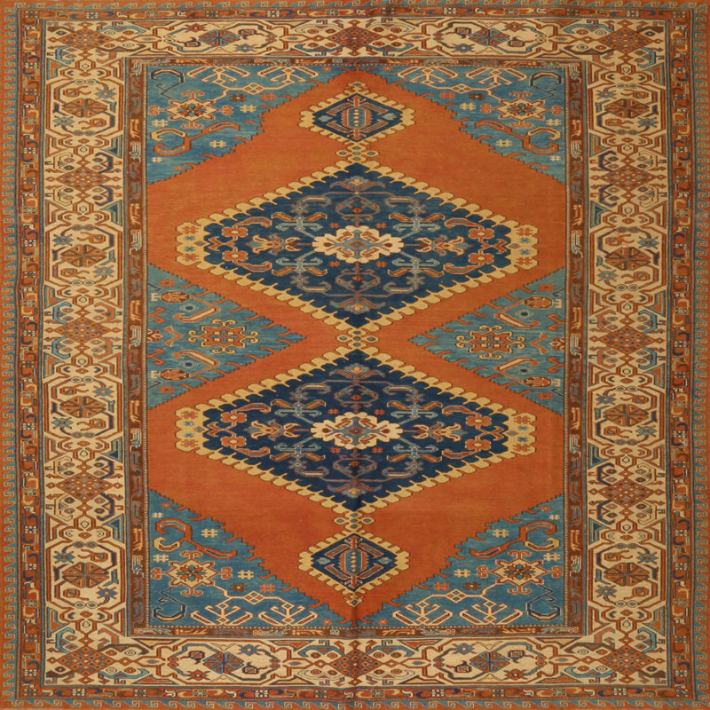 Oriental Indoor Rug, Square 6'