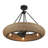 Gaia 6-Light Fan D'Lier in Matte Black by Breegan Jane-128103503