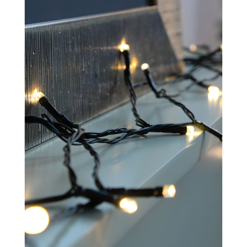 0.1301cm LED Battery Powered 300 - Bulb Paper Lantern String Light, Warm White