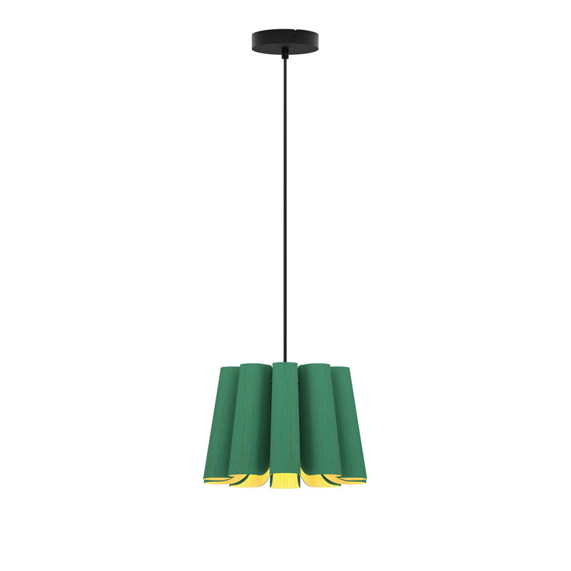 Luminaire suspendu Renata 56, Pétrole clair