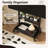 Charrisse 2-Shelf Rolling TV Stand with Integrated Mount-499345137