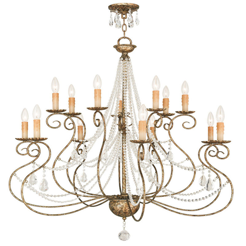 Alexix 4 - Light Steel Chandelier