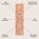 Carnearney Nevis Palm Frond Orange/Cream Indoor/Outdoor Rug