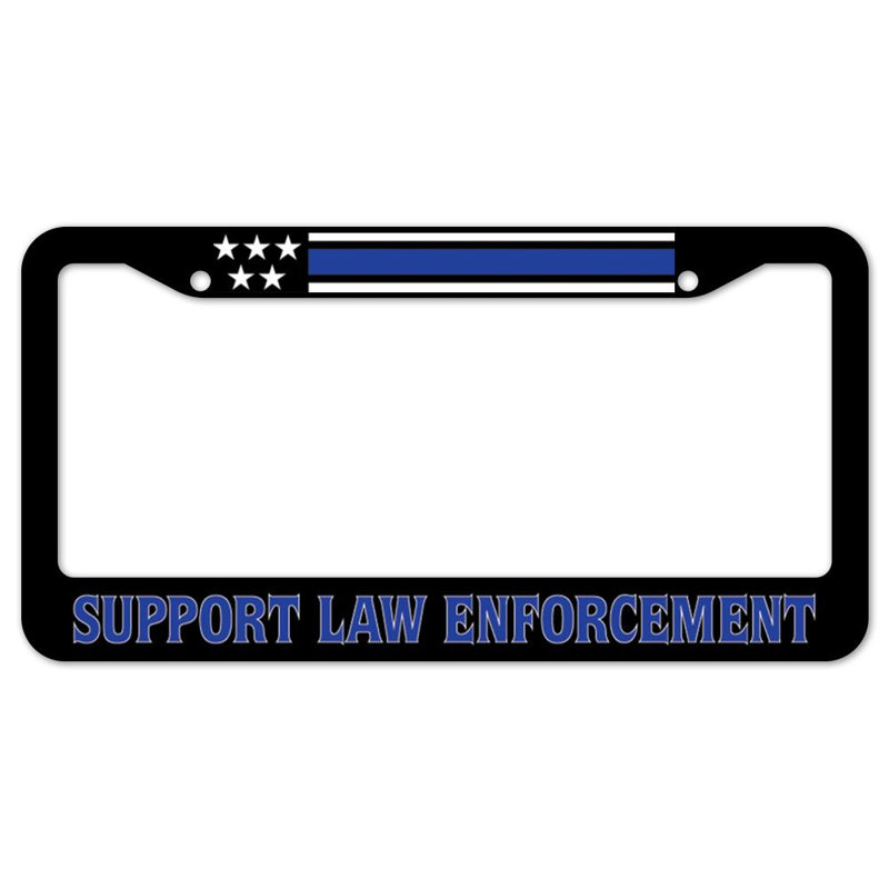 Cadre de plaque de soutien pour l'application de la loi