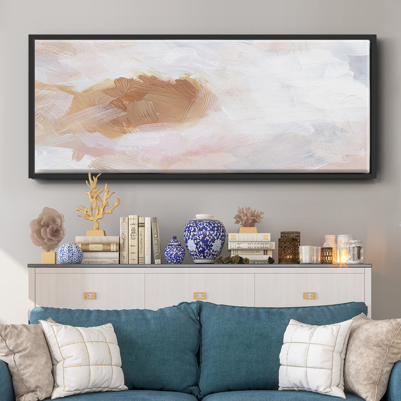 «Dusk Clouds I», toile encadrée, H 20 po x l 50 po