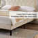 Auxter Adjustable Upholstered Head Height Bed Frame