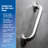 Straight Steel Grab Bar-30900549