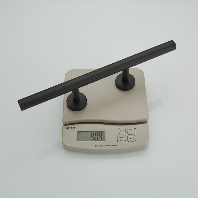 Barre d'appui 12 po, Noir mat
