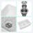 White Farmhouse Sink Workstation - 33 Inch White Ceramic Single Bowl Farm Kitchen Sink