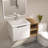 Verle 35.8 " W Free Standing Wall Mounted 1 Single Vanity Bathroom Vanity With Ceramic Top