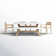 Rectangular 7 - Person 74" Long Dining Set