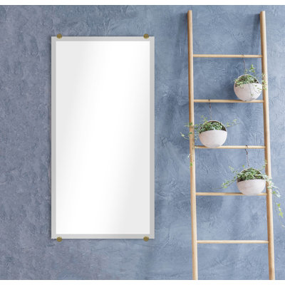 Mansell Beveled Frameless Wall Mirror